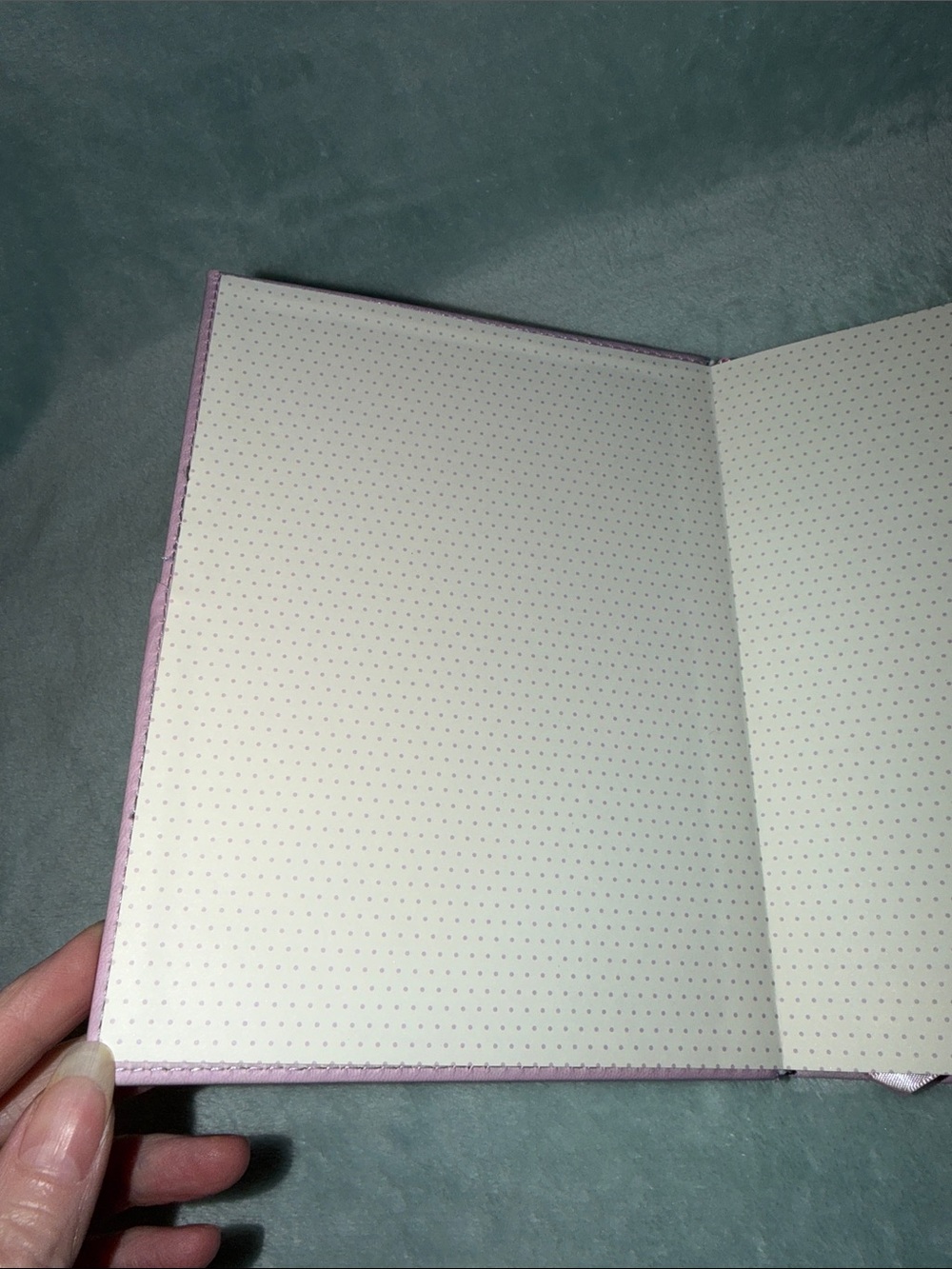 Papyrus Lavender Faux Leather 6”x8” Notebook - Picture 6 of 10